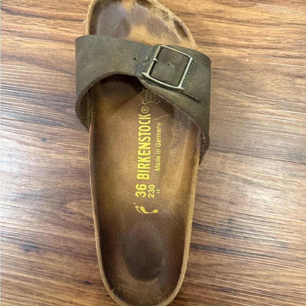 Birkenstock Madrid Sandals Brown size 6 - Picture 4 of 5